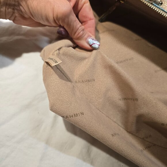 Brahmin Large Duxbury Bird Of Paradise Melbourne, EUC - Picture 9 of 12